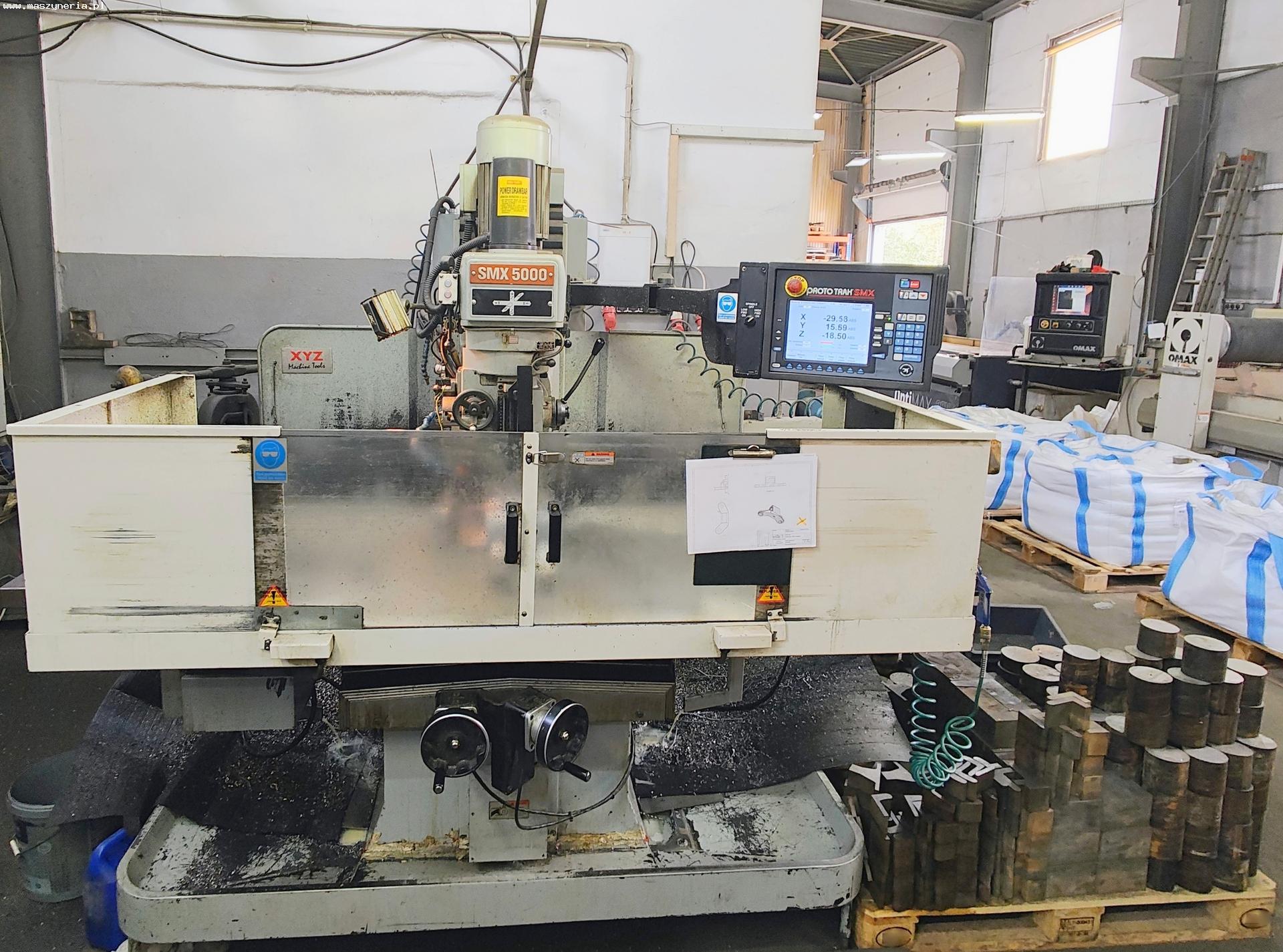 Fresatrice a banco fisso CNC XYZ SMX 5000 in vendita - foto 1
